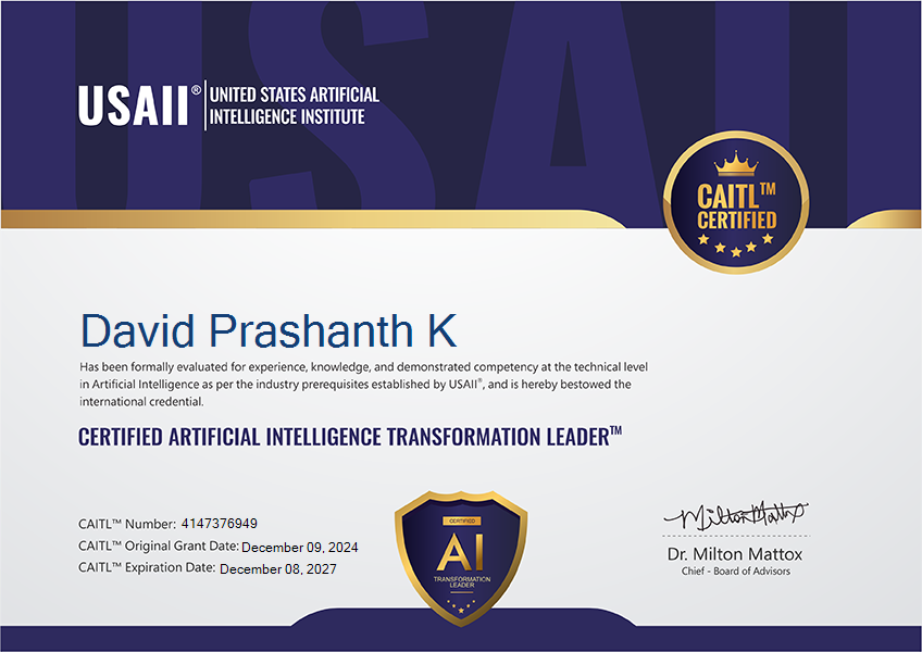 David Prashanth K