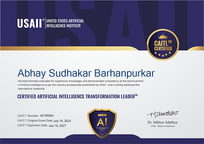 Abhay Sudhakar Barhanpurkar
