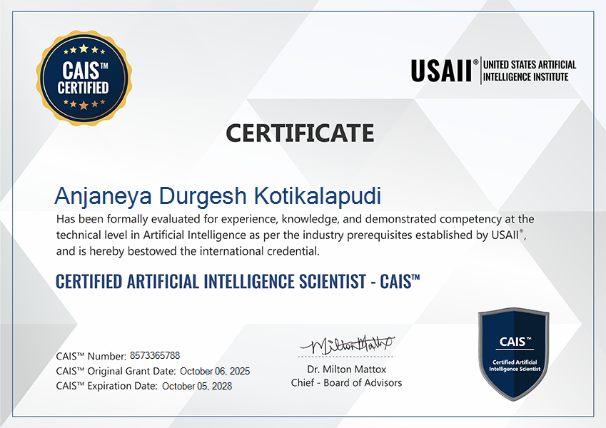 Anjaneya Durgesh Kotikalapudi